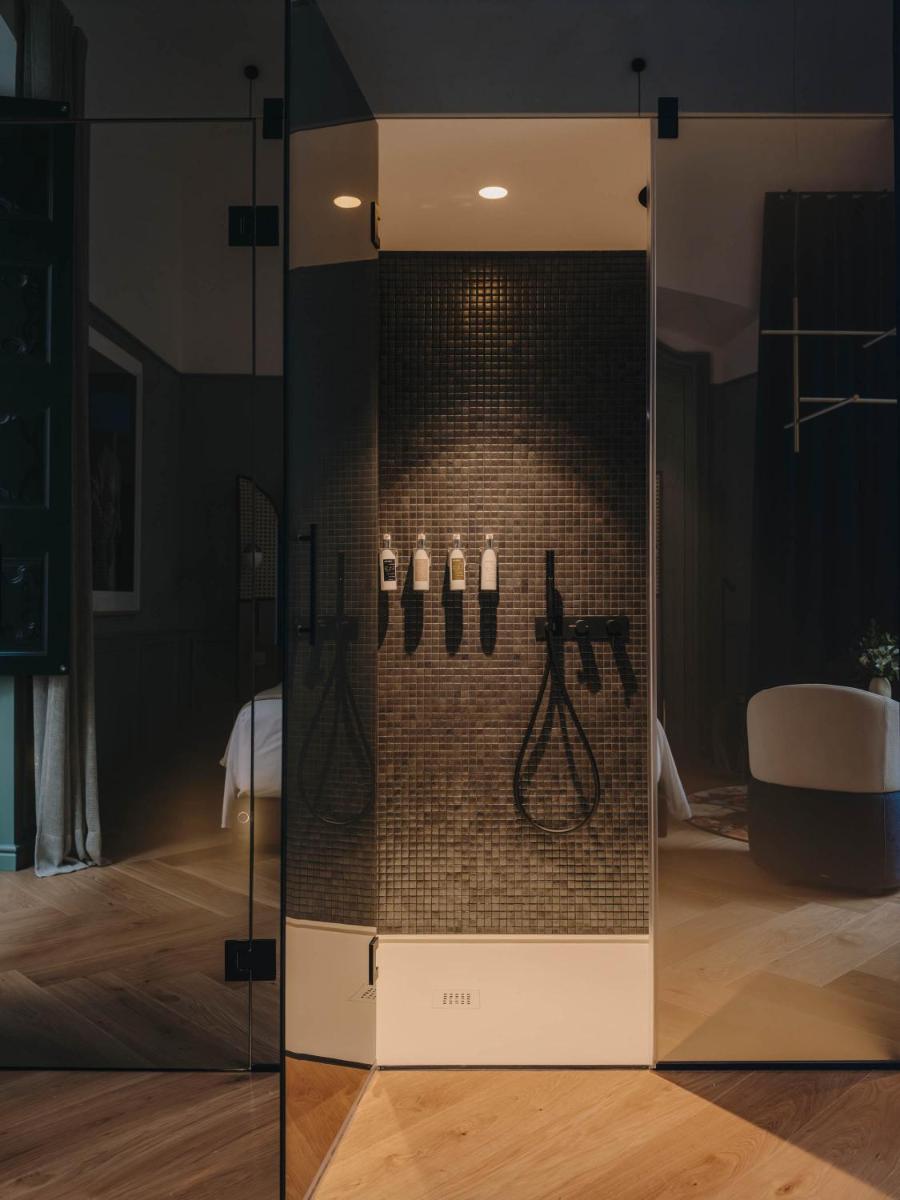 Un baño de Hotel Palau Fugit