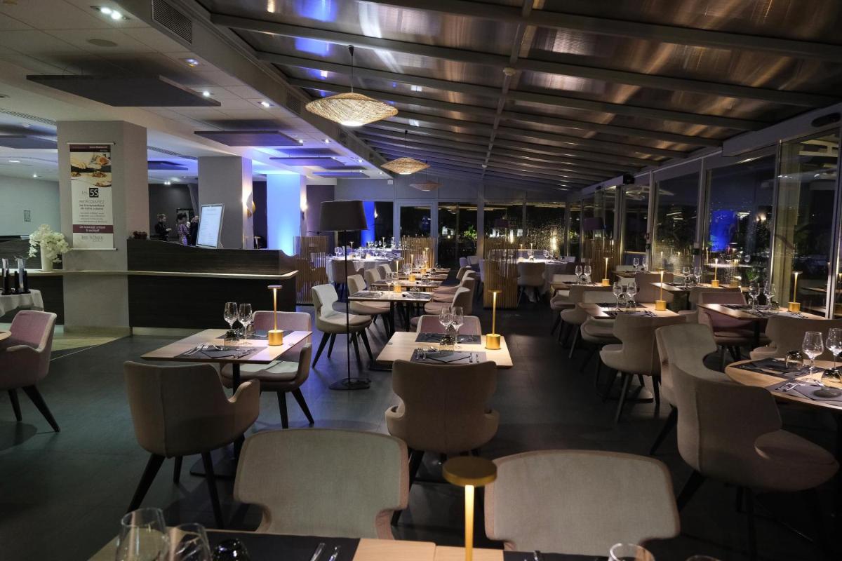 Restaurant ou autre lieu de restauration dans l'établissement Thalazur Antibes - Résidence & Spa