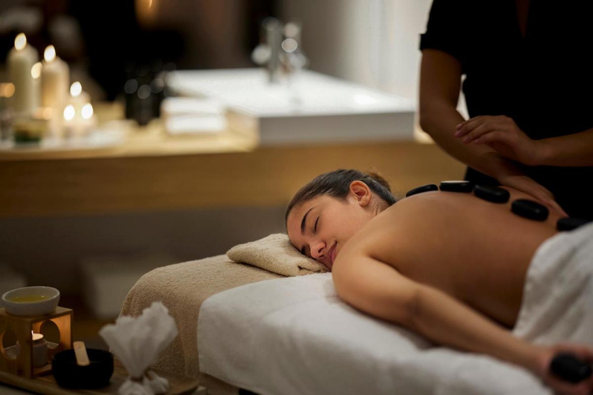 O spa e/ou outras comodidades de bem-estar em Octant Lousa