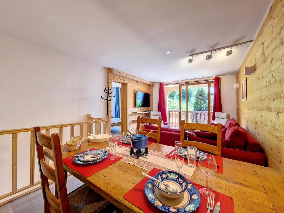 Appartement en duplex, 3 pièces, au pied des pistes, balcon, casier à ski, classé 3 flocons or - FR-1-344-908 - Housity