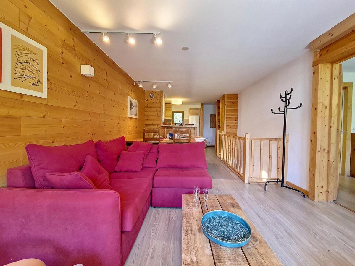 Appartement en duplex, 3 pièces, au pied des pistes, balcon, casier à ski, classé 3 flocons or - FR-1-344-908 - Housity