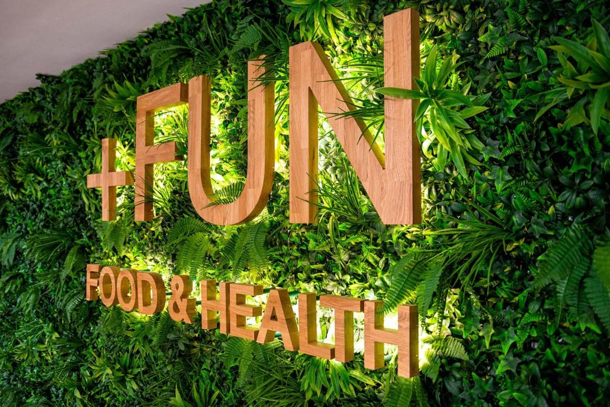 Jardín al aire libre en Paradise Park Fun Lifestyle Hotel