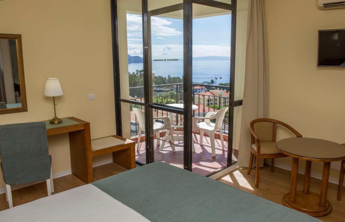 Uma varanda ou terraço em Dorisol Mimosa Studio Hotel
