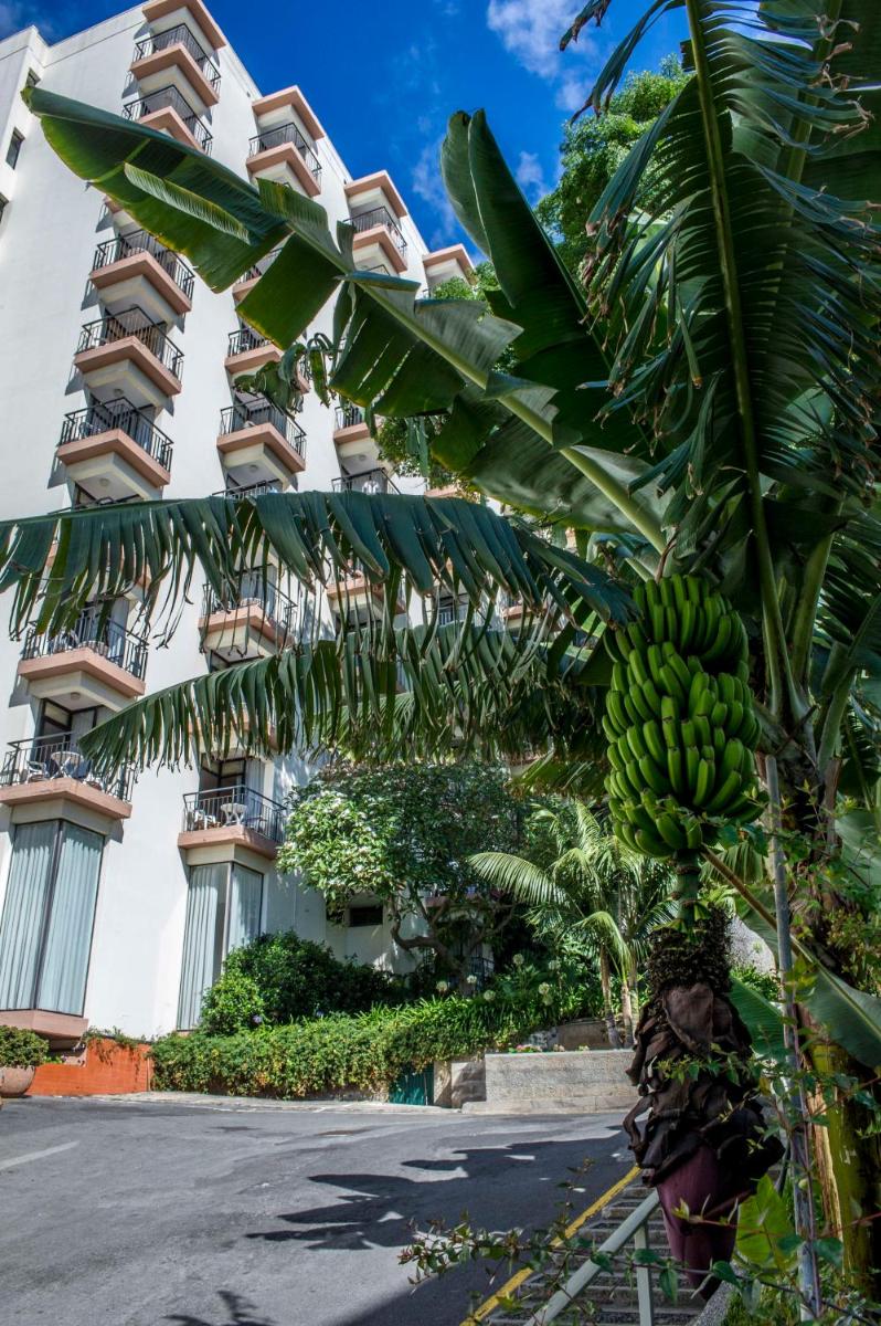 O edifício onde o hotel está situado