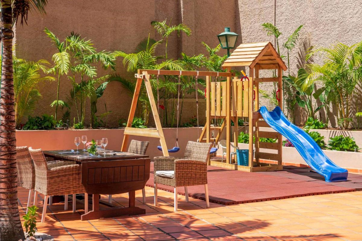 A área de jogos para crianças em Florasol Residence Hotel - Dorisol hotels