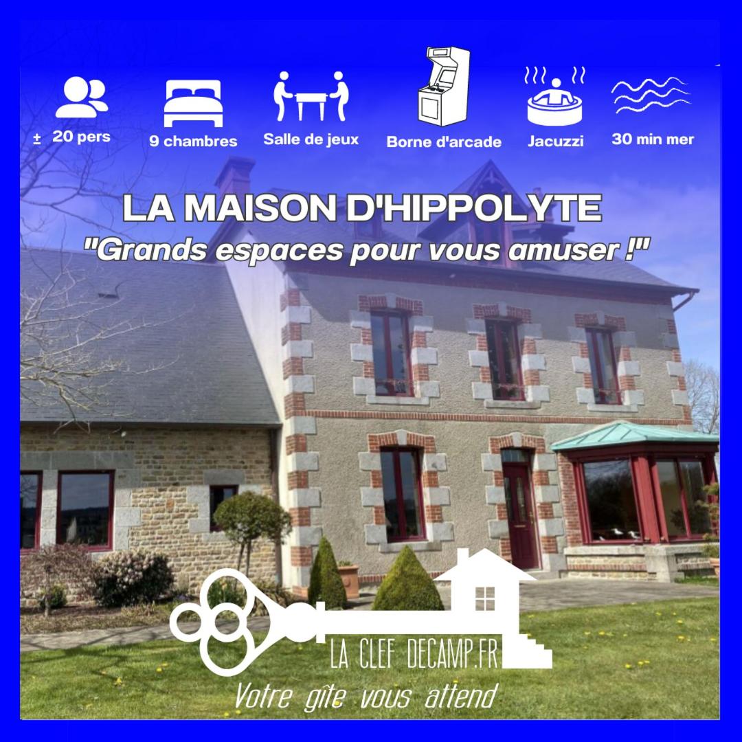 Maison d'Hippolyte 20pers SPA Billard Baby-foot - Housity
