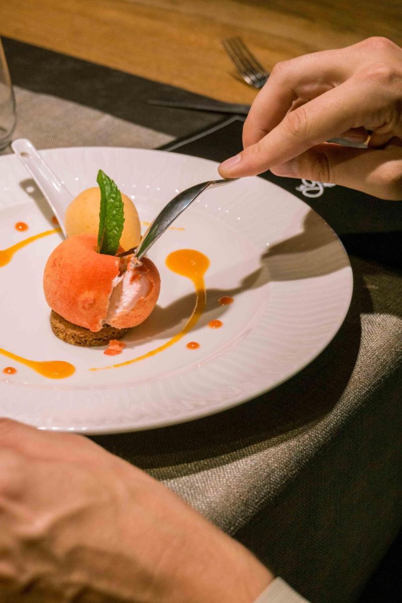 Nourriture dans l'hôtel ou à proximité