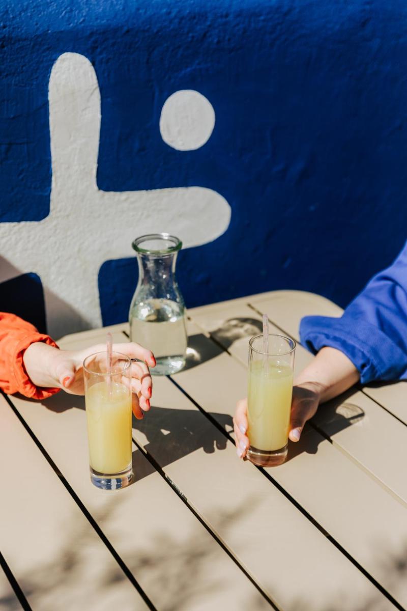 Boissons dans l'établissement Oustau Camarguen Hôtel & Spa