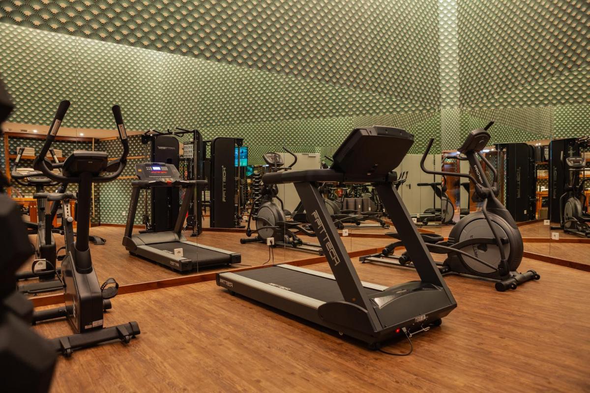 O centro de fitness e/ou as comodidades de fitness de Wine & Books Lisboa Hotel