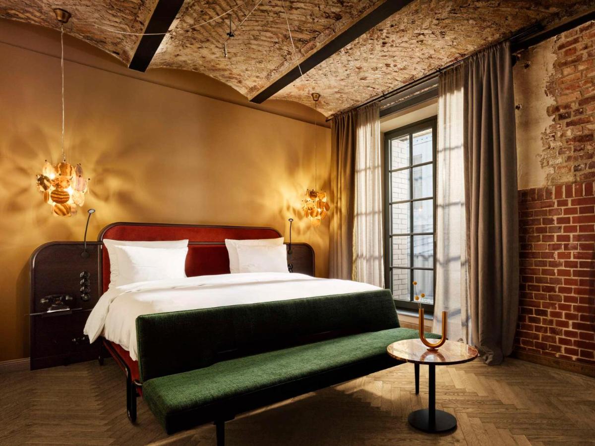 Ein Bett oder Betten in einem Zimmer der Unterkunft Telegraphenamt Ein Bett oder Betten in einem Zimmer der Unterkunft Telegraphenamt