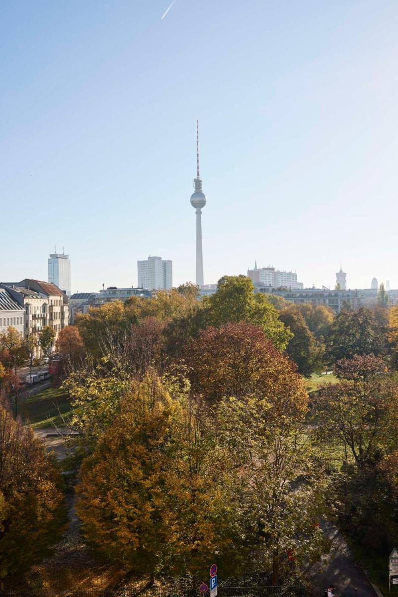 Ein allgemeiner Blick auf Berlin oder ein Stadtblick von des Hotels aus