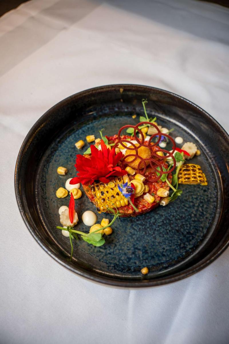Essen im Hotel oder in der Nähe