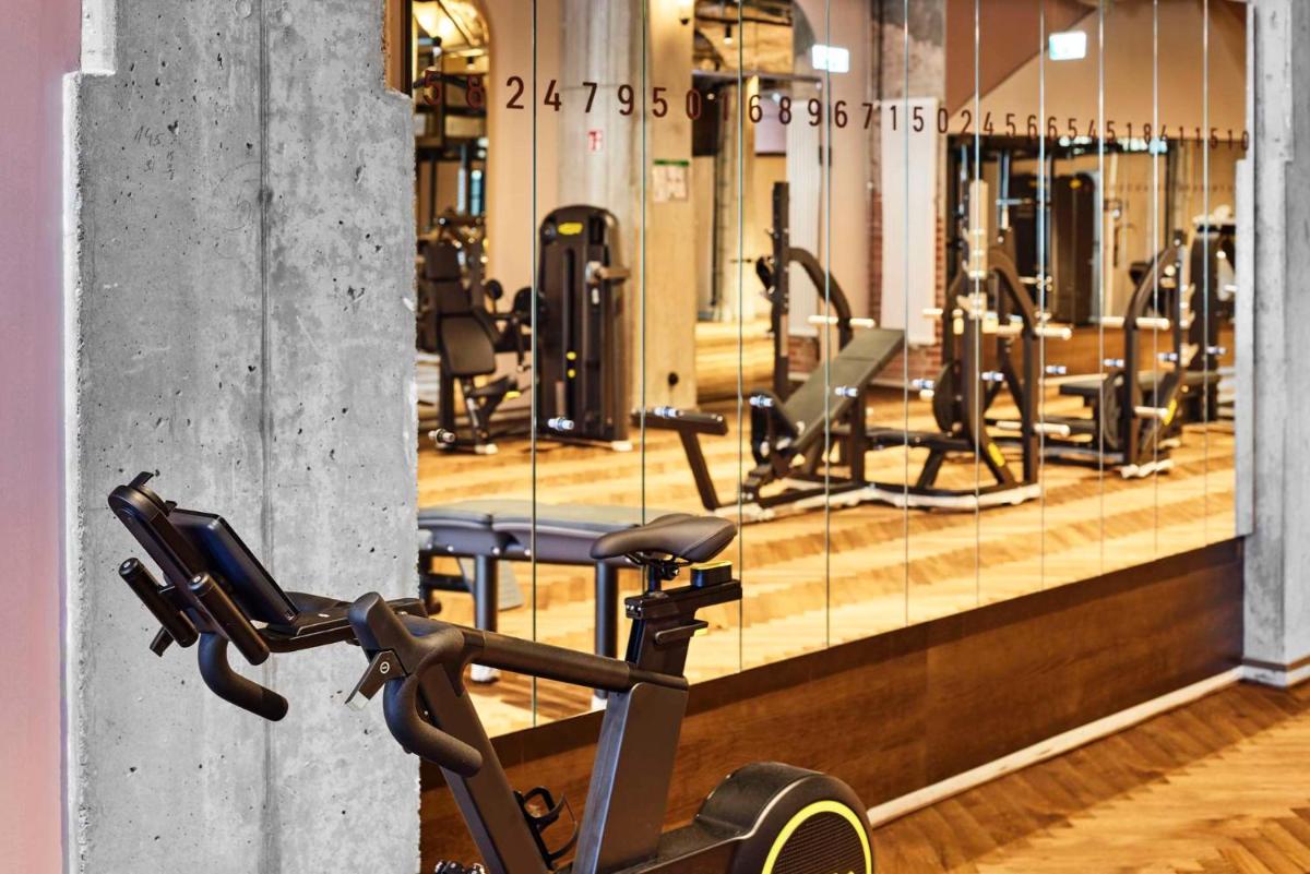 Das Fitnesscenter und/oder die Fitnesseinrichtungen in der Unterkunft Telegraphenamt