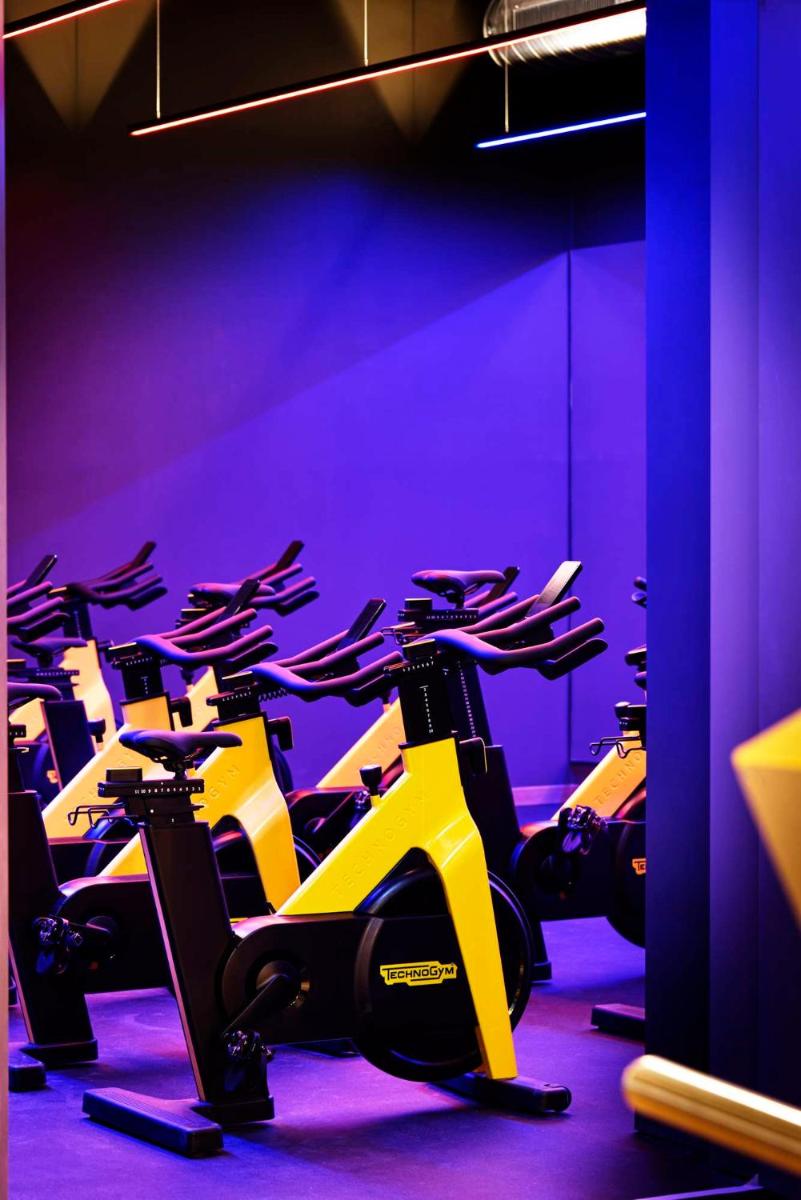 Das Fitnesscenter und/oder die Fitnesseinrichtungen in der Unterkunft Telegraphenamt