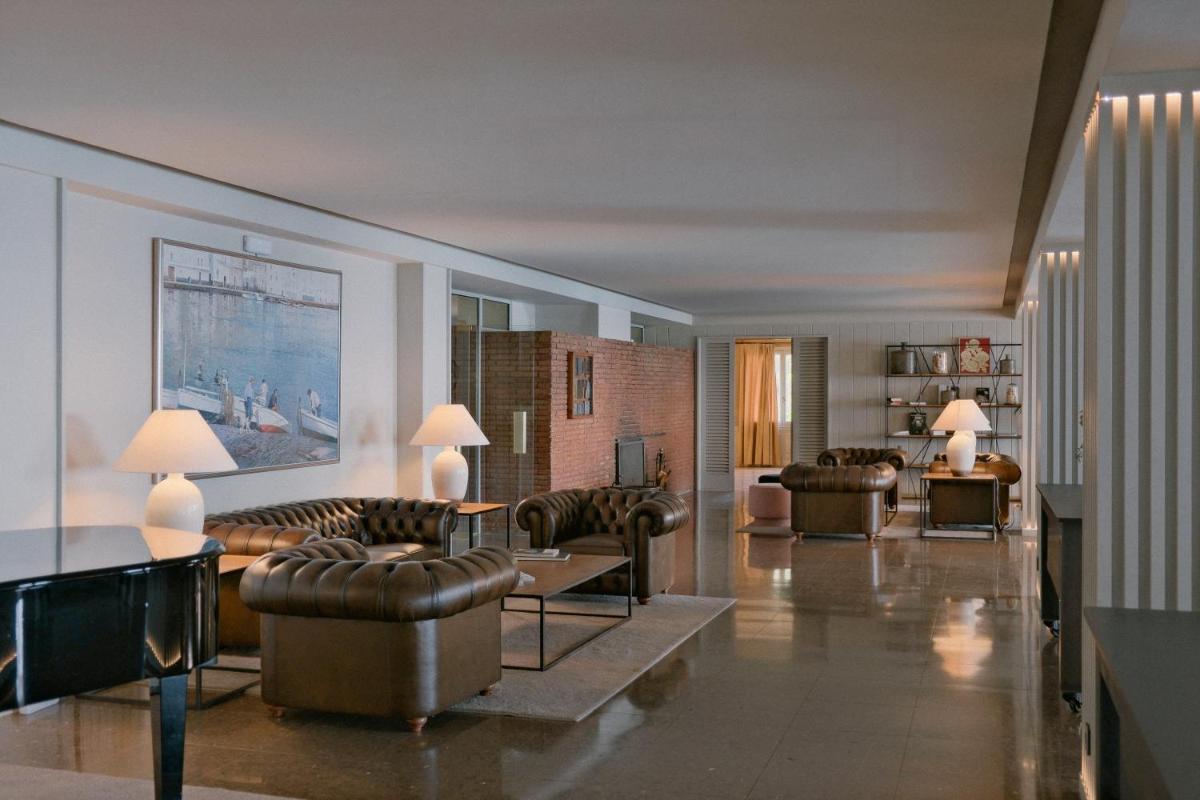 Zona de estar de Hotel Santa Marta