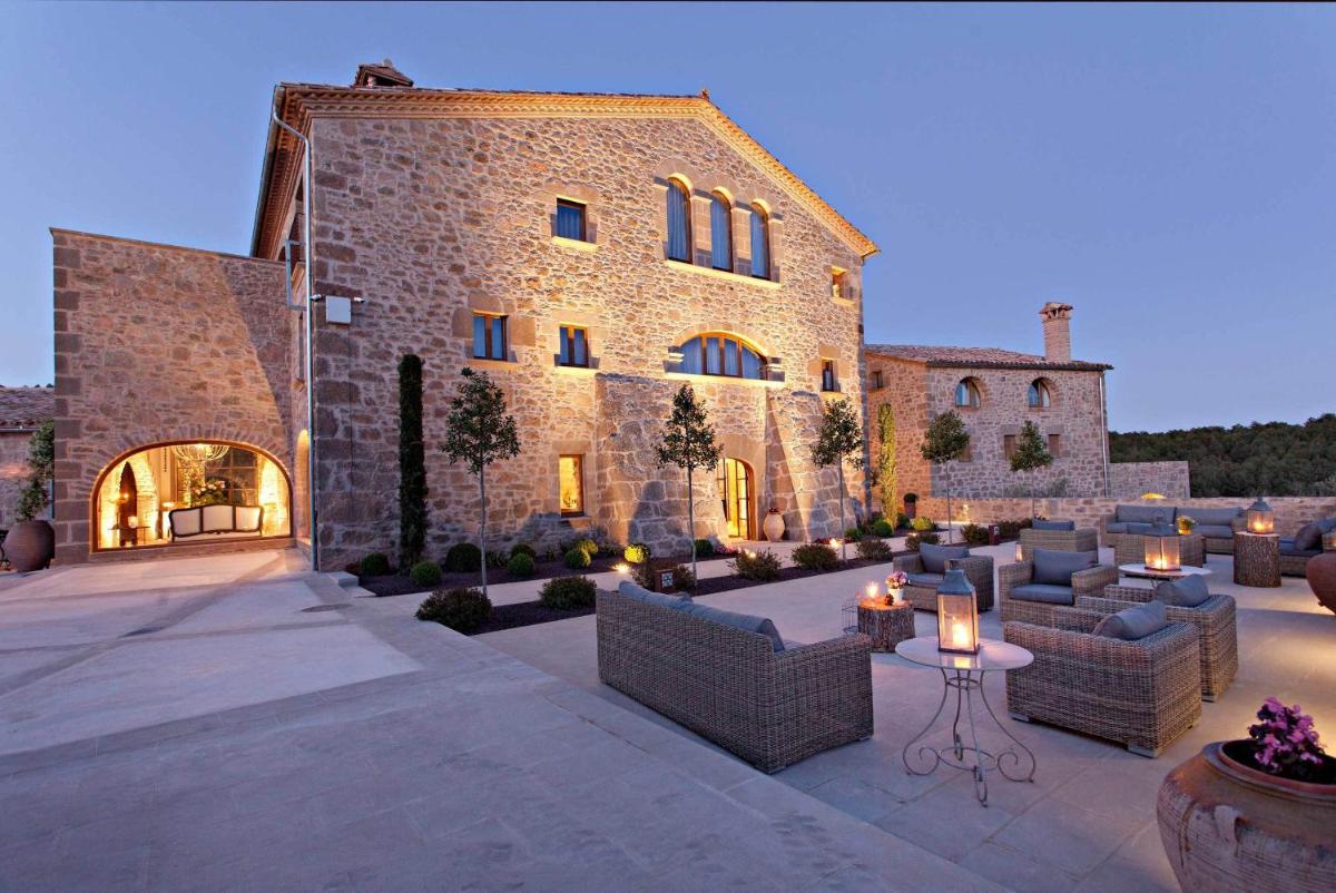 Zona de estar de La Vella Farga Hotel