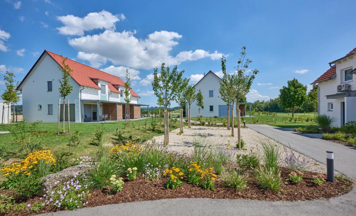 Ein Garten an der Unterkunft Bachhof Resort Apartments