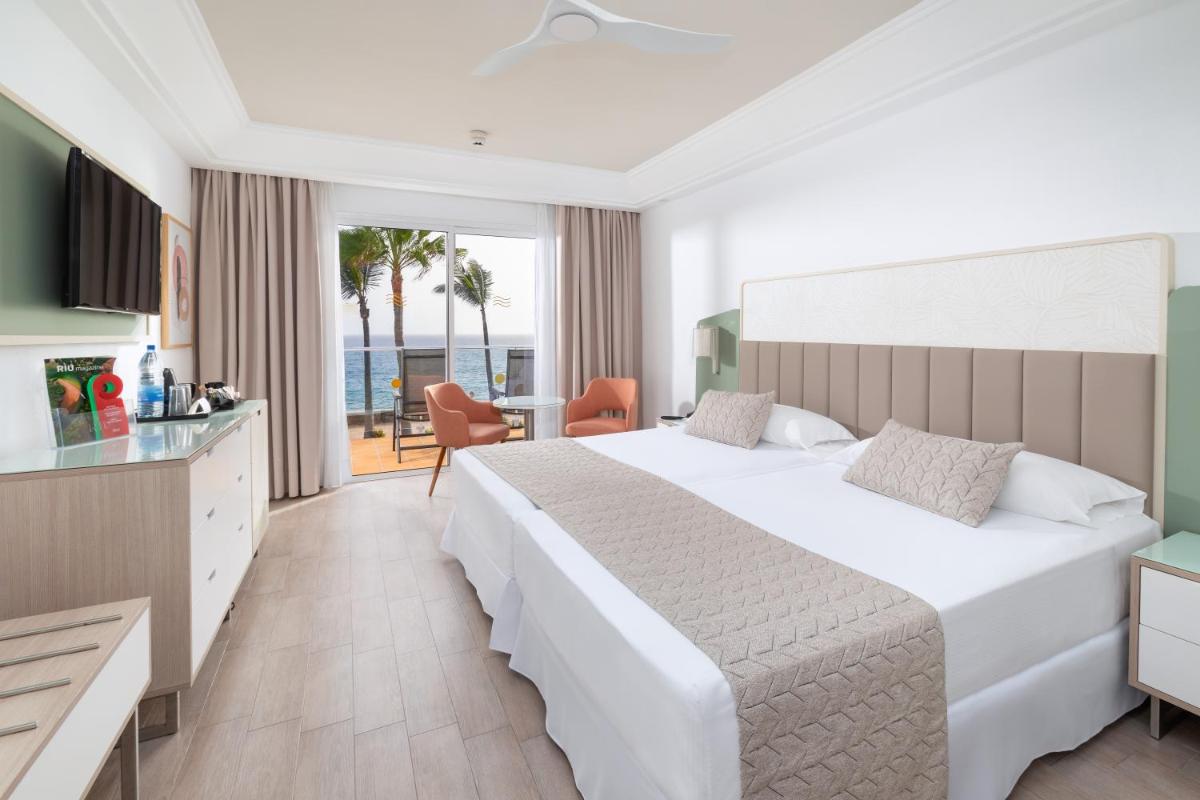 Cama o camas de una habitación en Hotel Riu Gran Canaria - All Inclusive