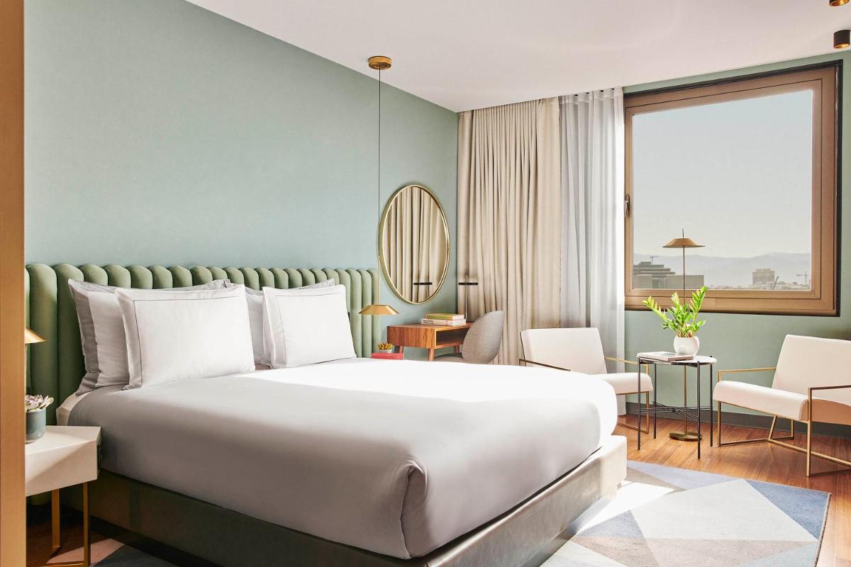 Cama o camas de una habitación en Grand Hyatt Barcelona