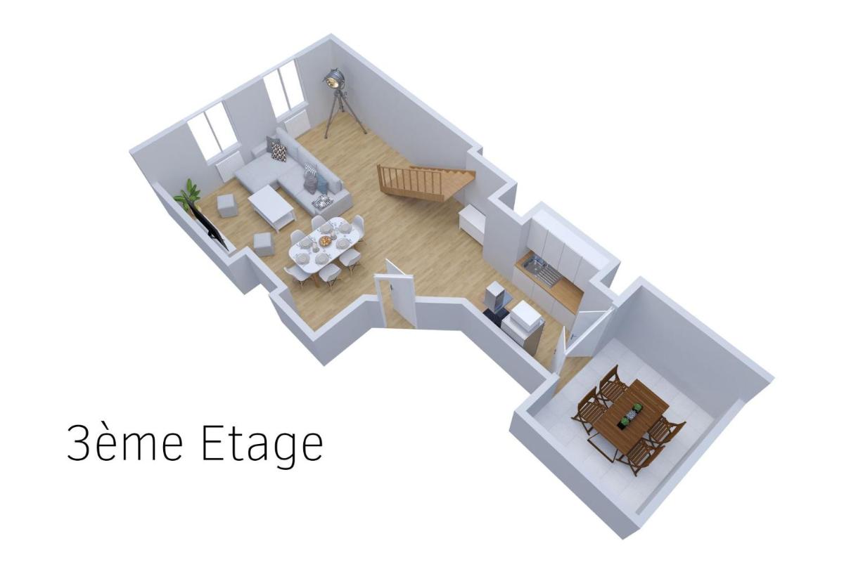 Le Double Pirou # 2 Appartements # Halte Auvergne - Housity