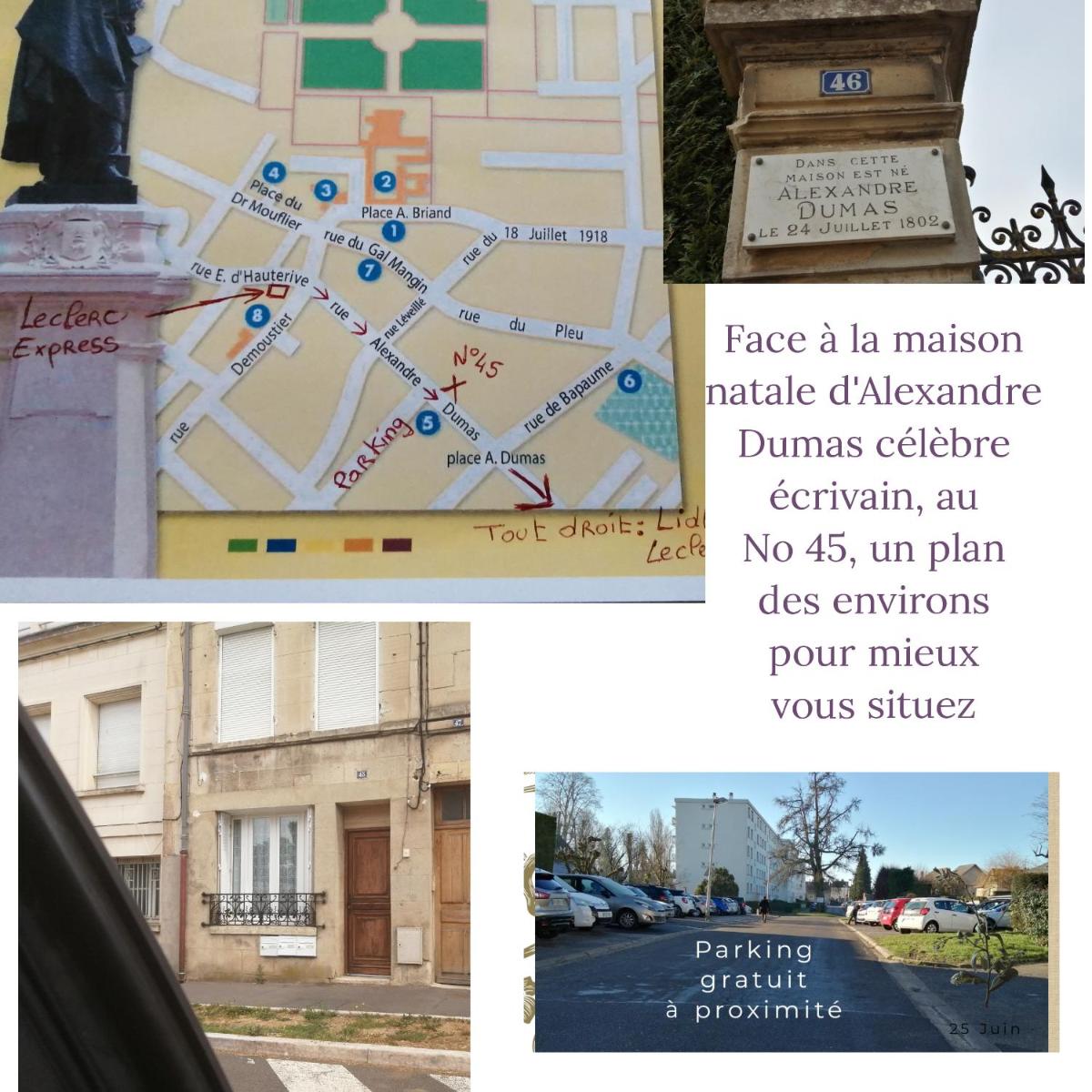 Gîte LA LANGUE FRANÇAISE Villers Cotterets - Housity