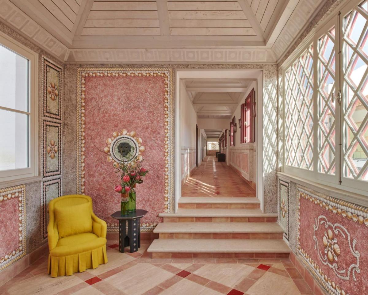 Uma área de estar em Vermelho Melides - Relais & Châteaux