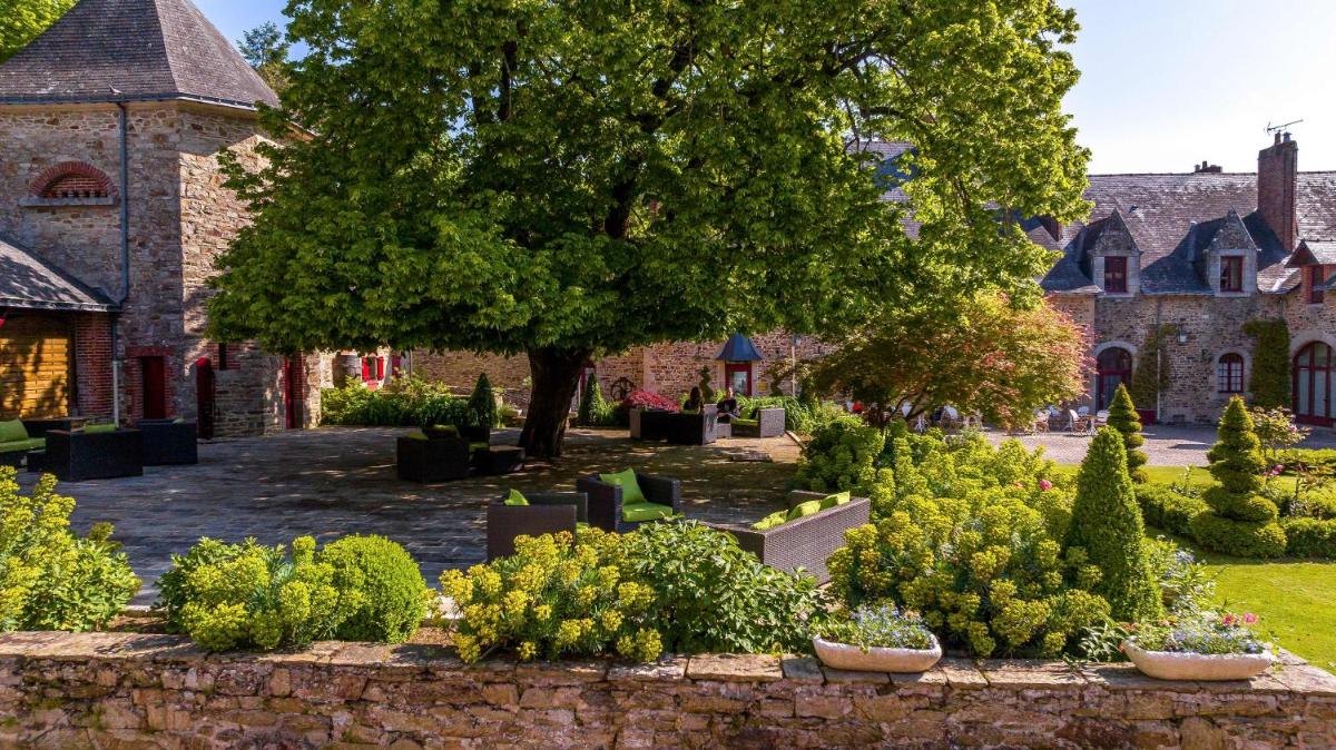 Jardin de l'établissement Hôtel & Spa de La Bretesche