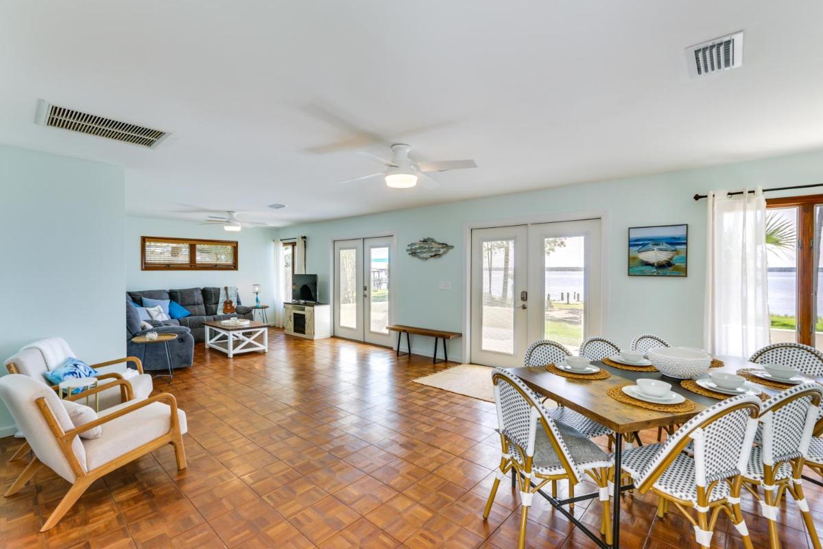 Private Beach and Dock Waterfront Panacea Retreat! - Housity