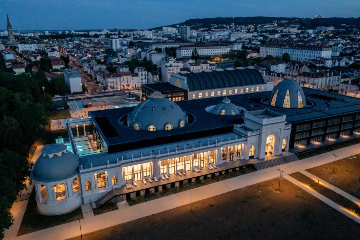 Vue générale sur Nancy ou vue de la ville depuis l'hôtel