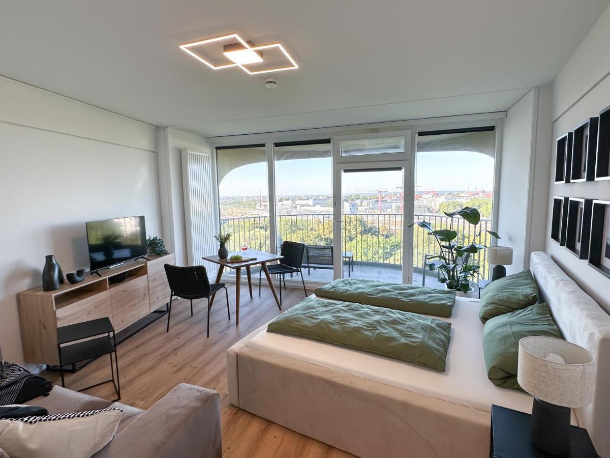Helles Apartment mit tollem Blick über Augsburg - Hizvo