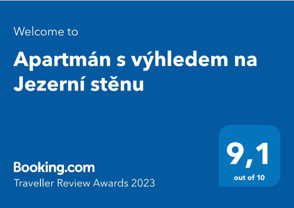 Apartmán s výhledem na Jezerní stěnu - Housity