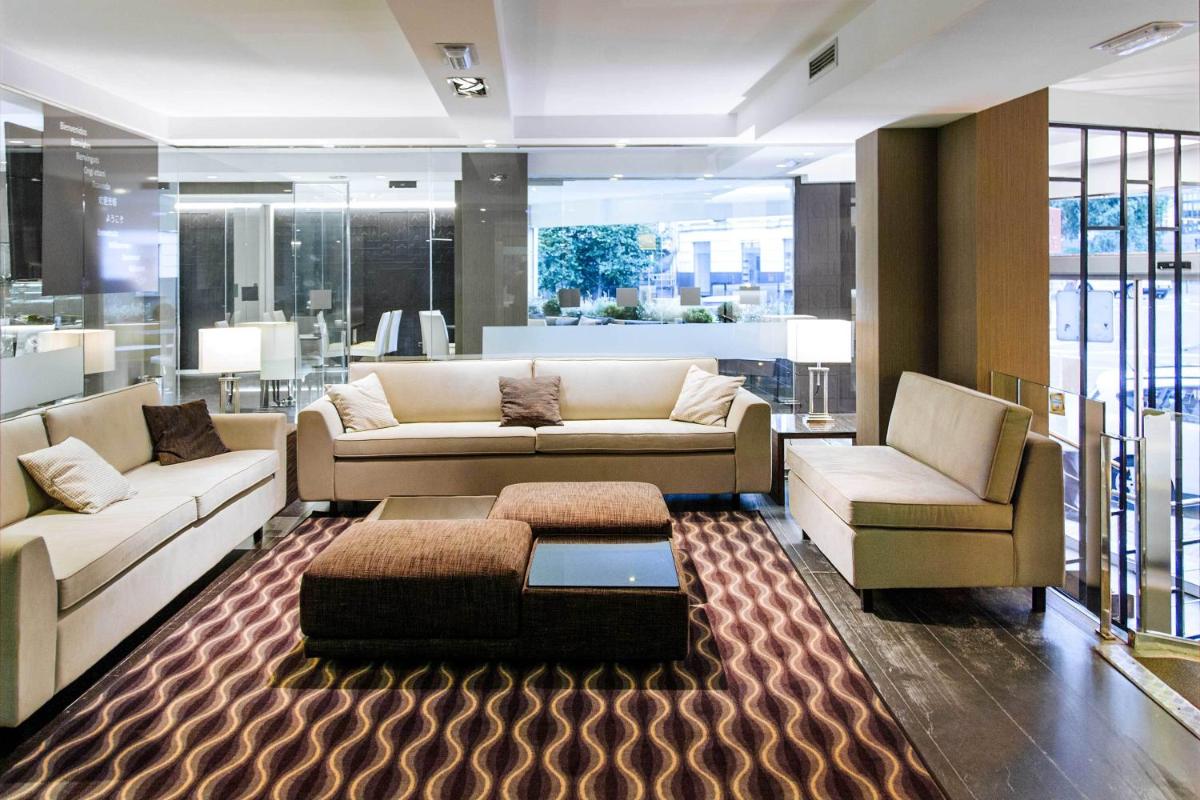 Zona de estar de Hotel Plaza