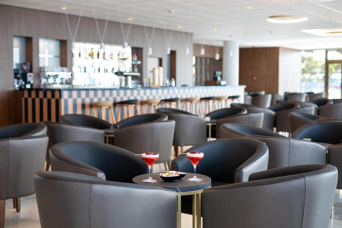Zona de estar de Hotel Best Semiramis