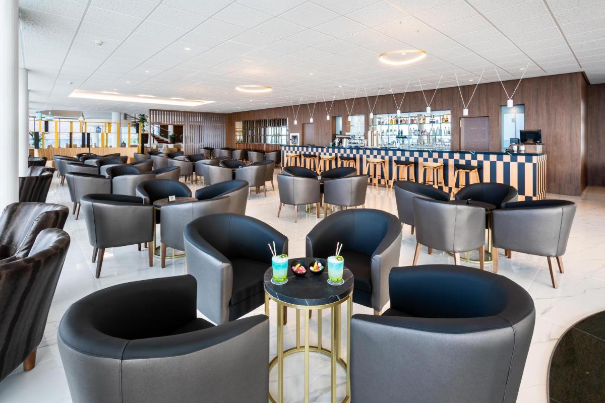 Zona de estar de Hotel Best Semiramis