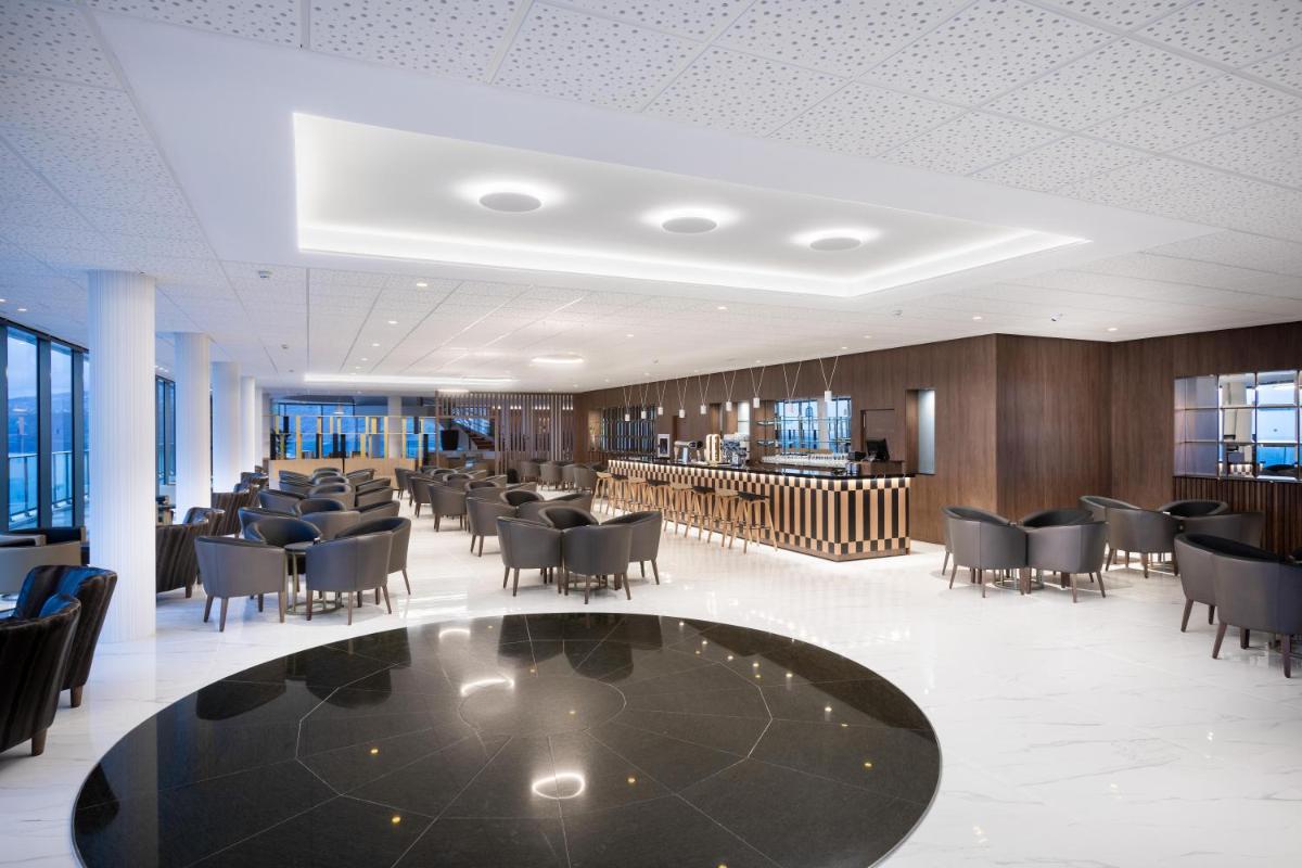 Zona de estar de Hotel Best Semiramis