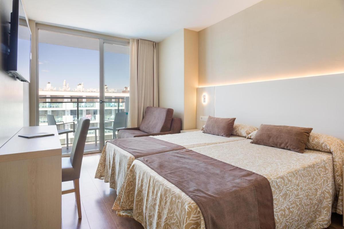 Cama o camas de una habitación en Hotel Best Maritim