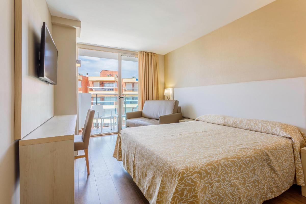 Cama o camas de una habitación en Hotel Best Maritim