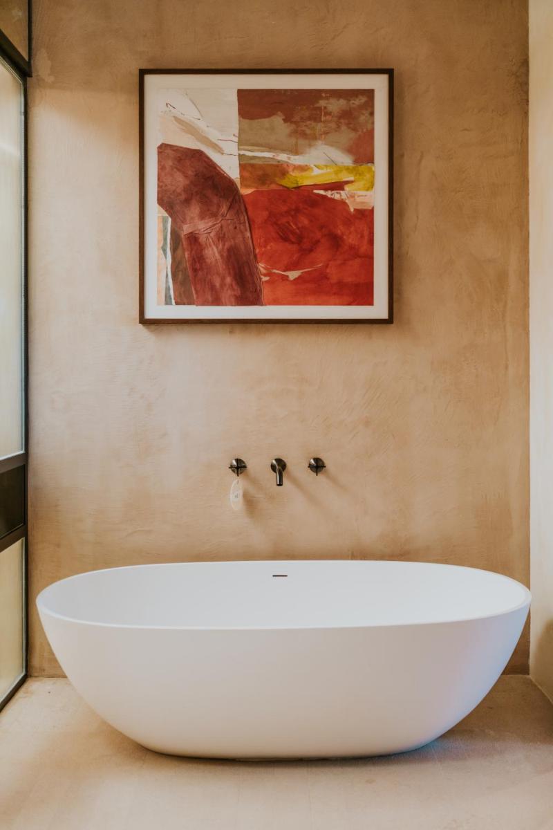 Un baño de Gran Hotel Mas d'en Bruno