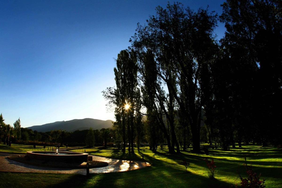 Paisaje cerca de este resort
