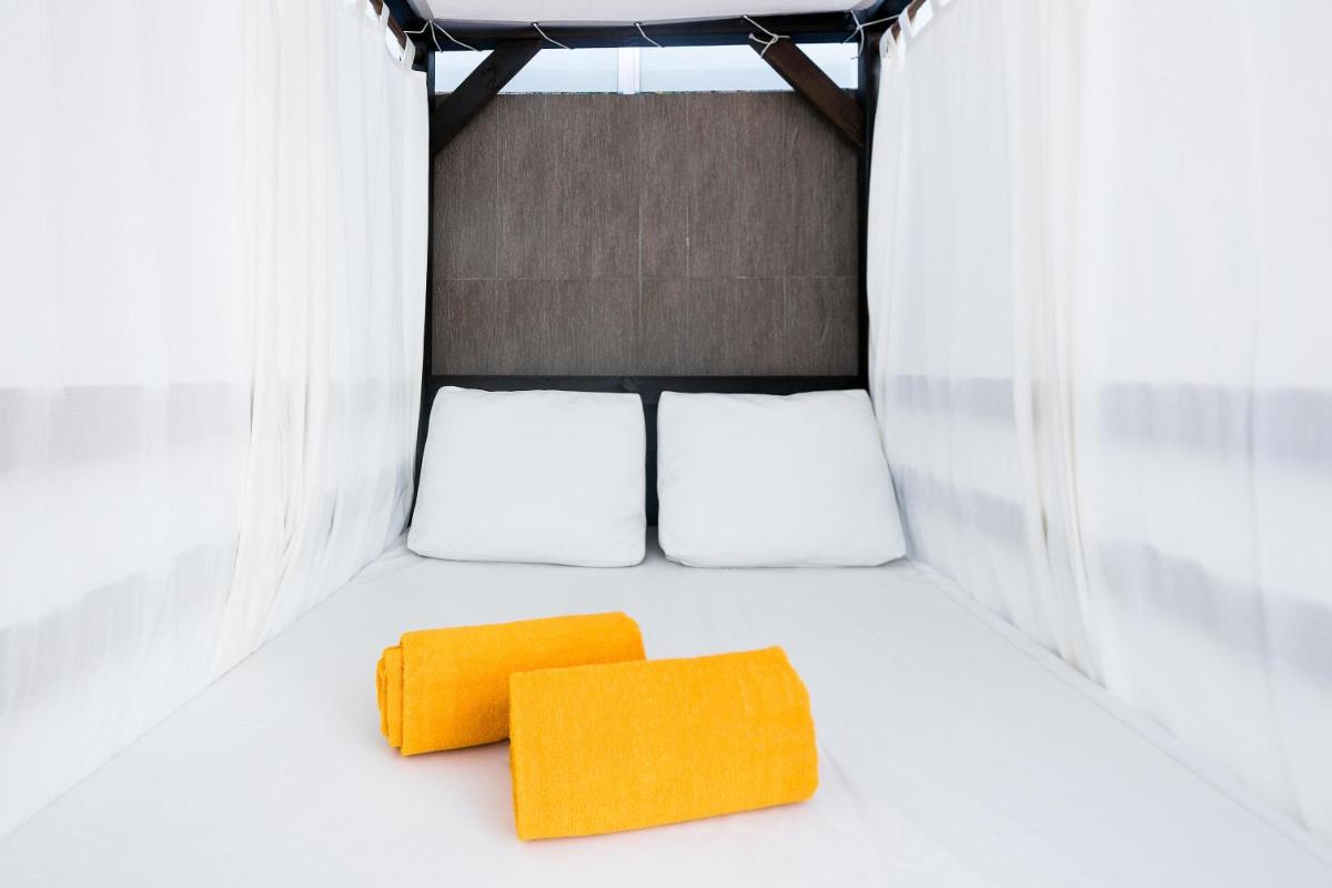 Cama o camas de una habitación en Hotel Best Benalmadena