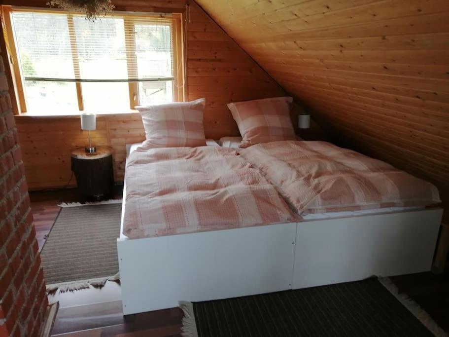 Cabin with a sauna& pond+a hot Tub(additional fee) - Housity