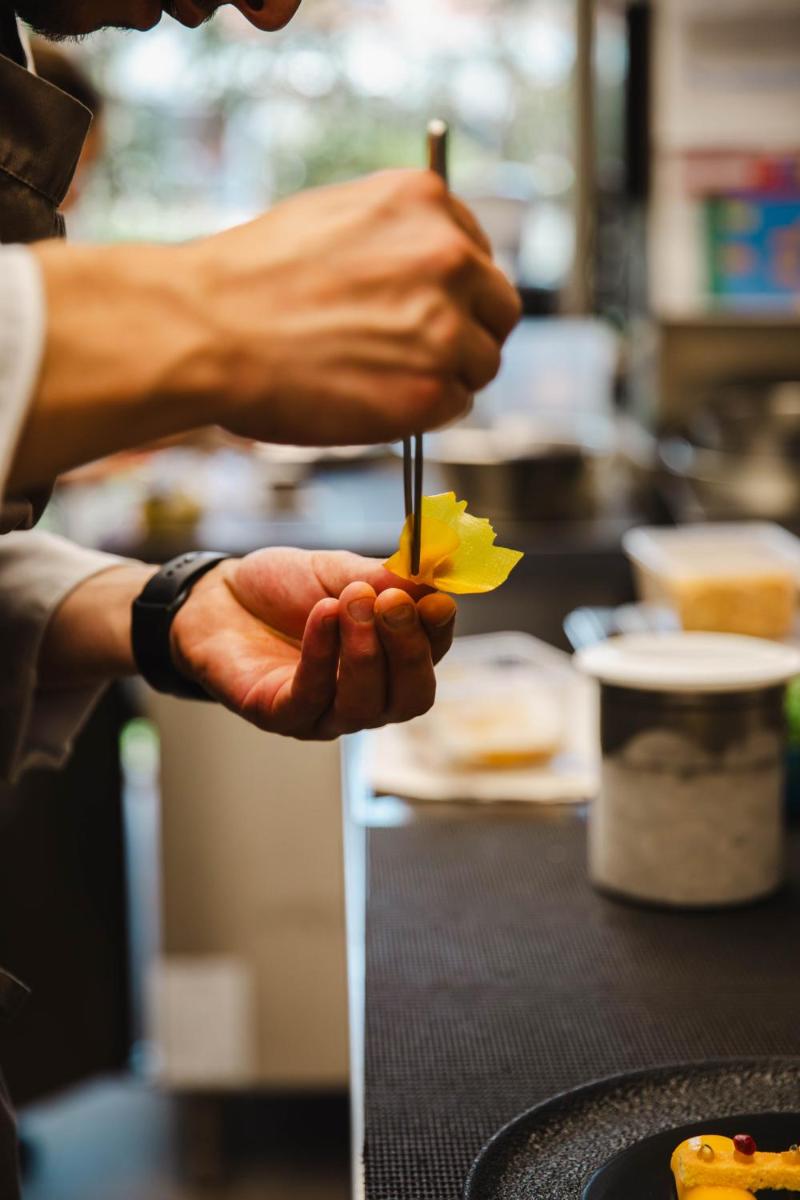Nourriture dans l'hôtel ou à proximité
