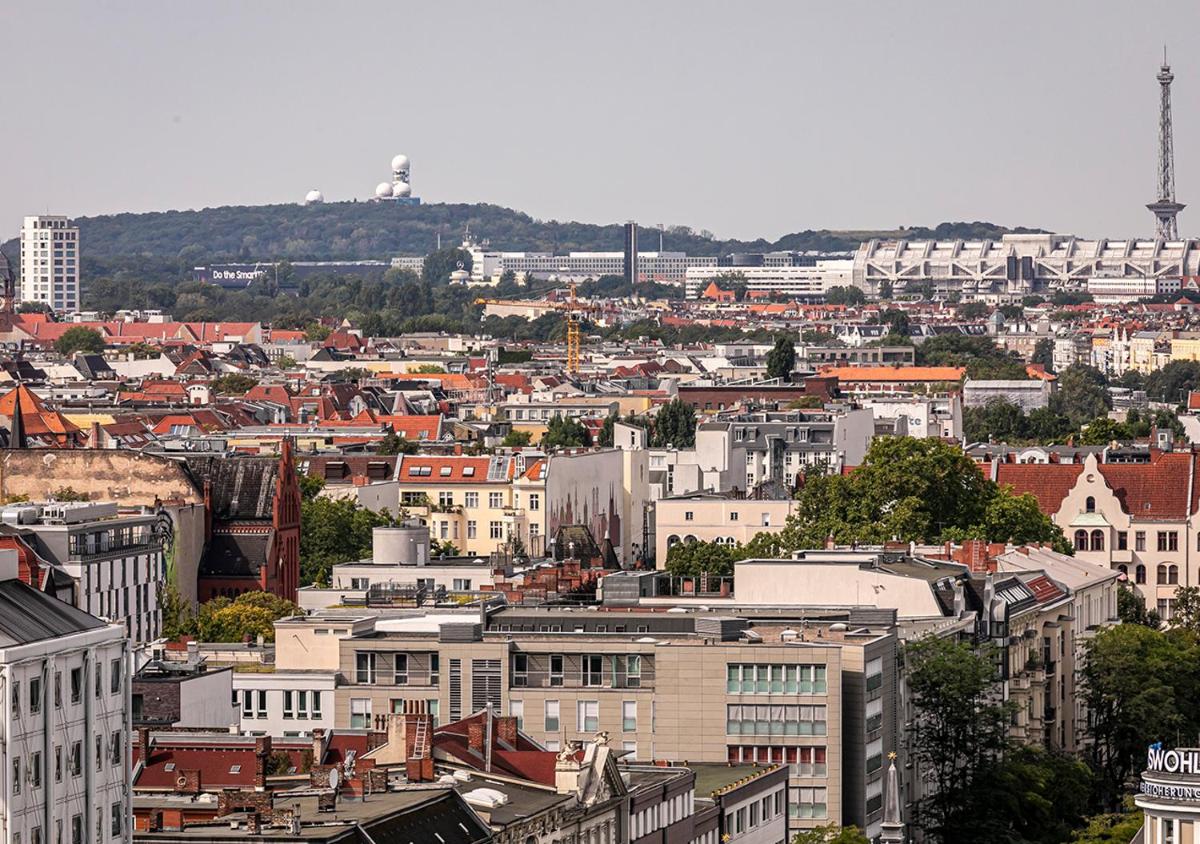 Ein allgemeiner Blick auf Berlin oder ein Stadtblick von des Hotels aus