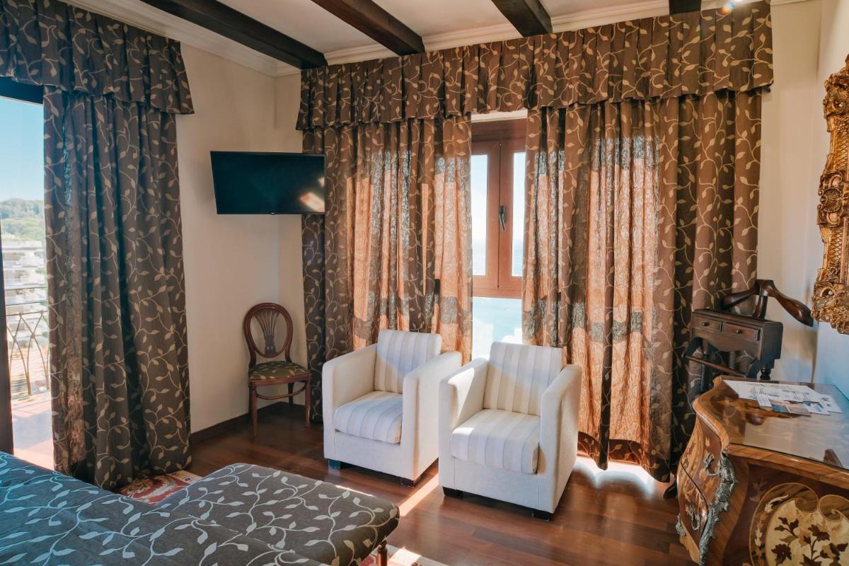 Cama o camas de una habitación en Rigat Park & Spa Hotel - Adults Recommended