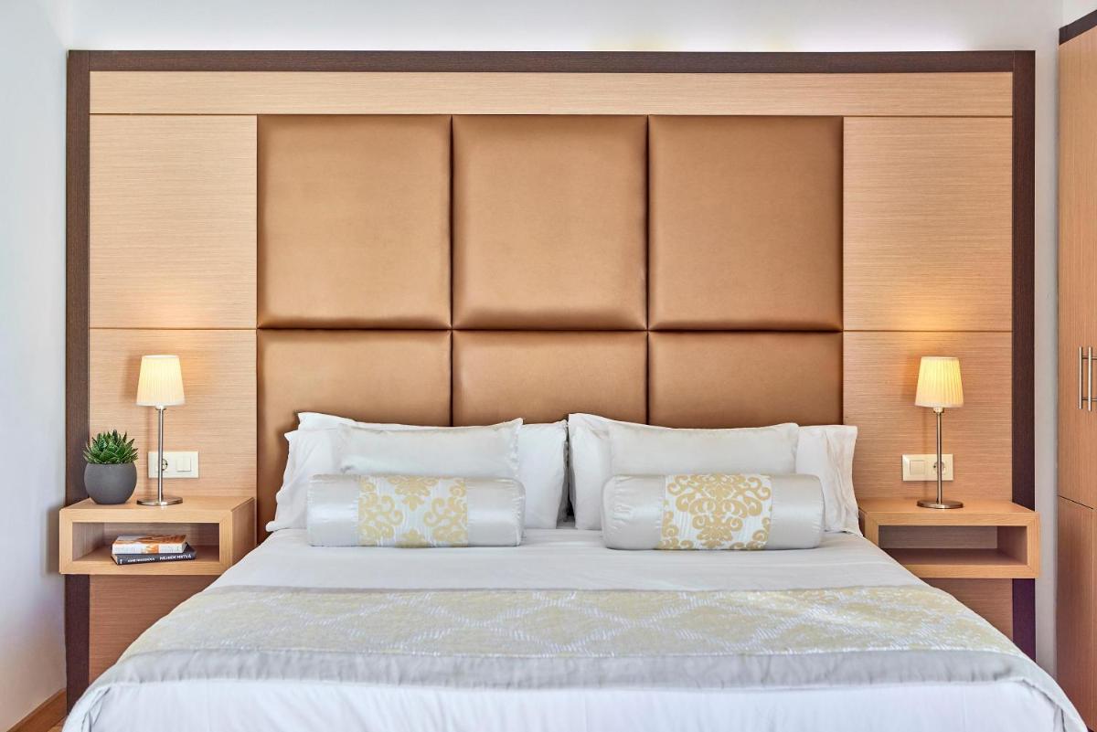 Cama o camas de una habitación en Zafiro Tropic
