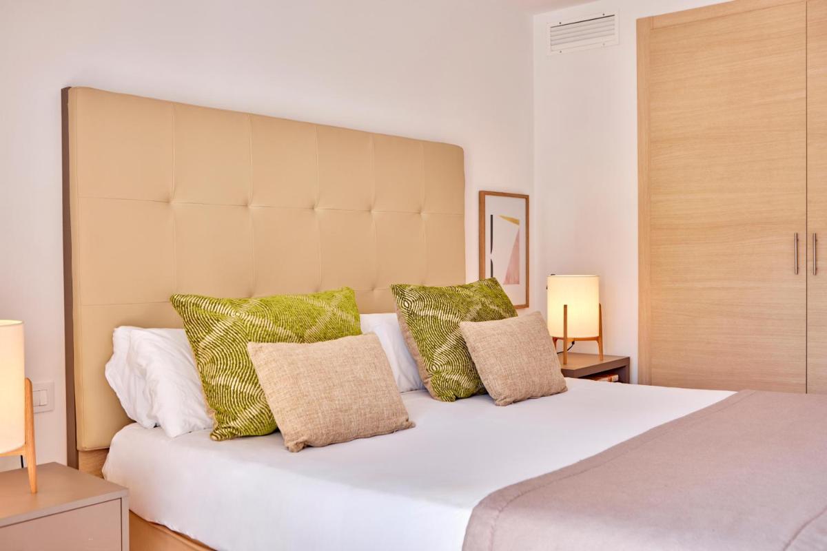 Cama o camas de una habitación en Zafiro Bahia
