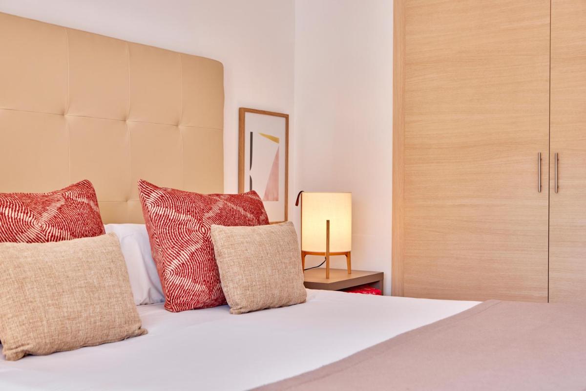 Cama o camas de una habitación en Zafiro Bahia