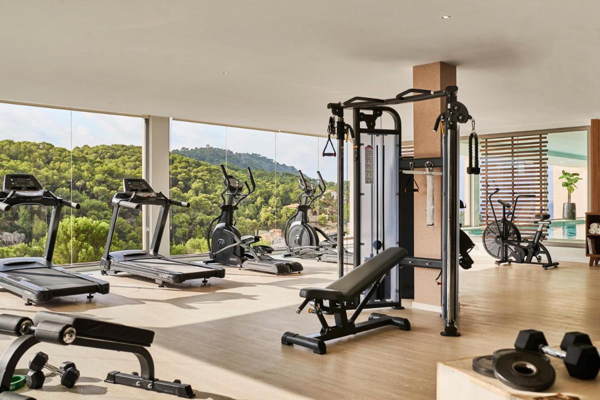Gimnasio o instalaciones de fitness de Zafiro Palace Andratx
