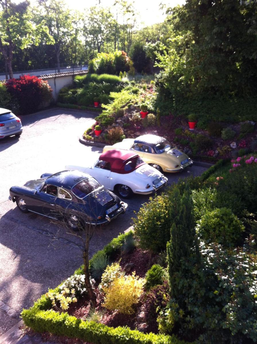 Jardin de l'établissement Hôtel La Villa Eugene
