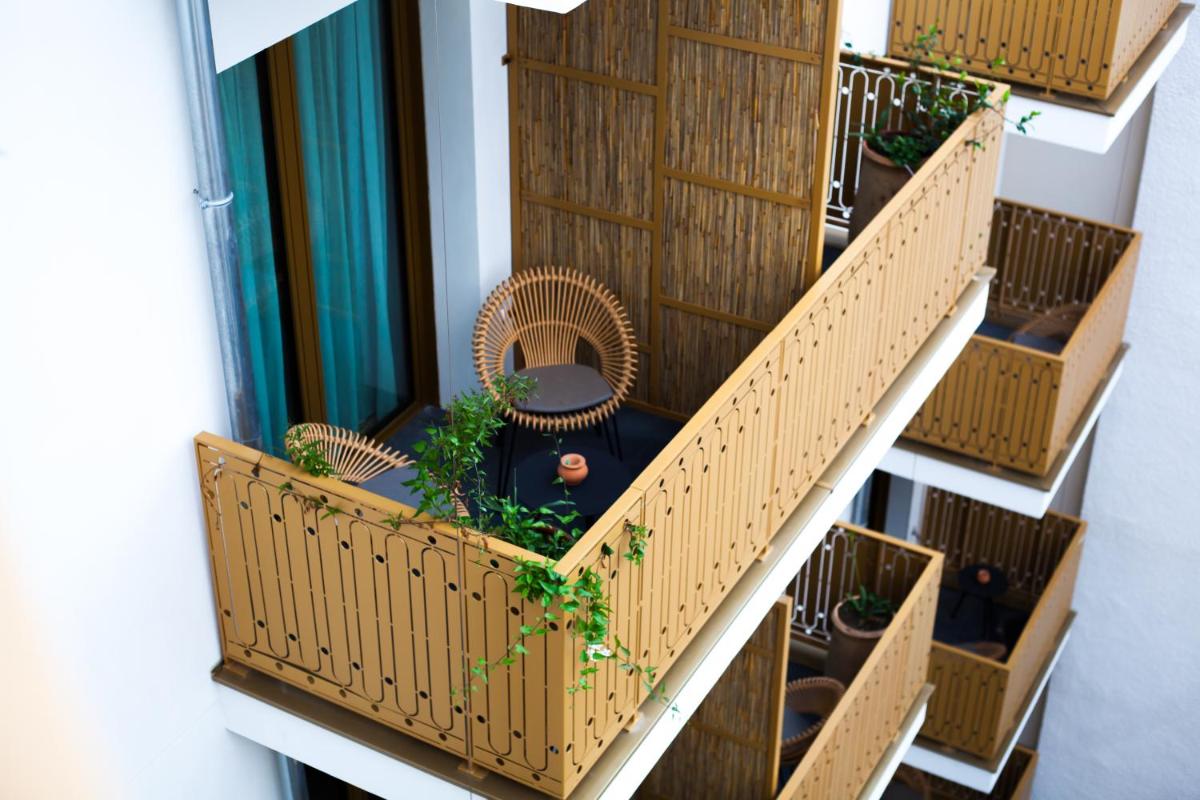 Balcon ou terrasse dans l'établissement Bloom House Hôtel & SPA